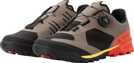 Chaussures VTT Unisexe Vaude Downieville Tech II Marron/Orange