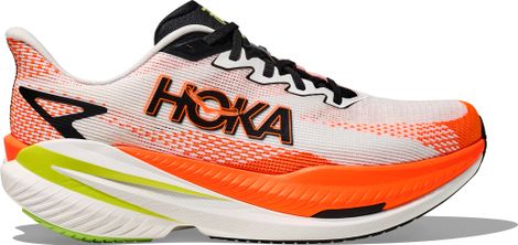 Hoka Mach X 3 Running Schuhe Weiß/Orange Mann