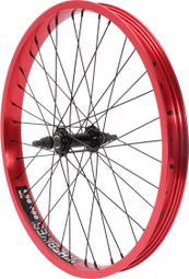Roue arrière BMX KHE PRISM 20 pouces rouge