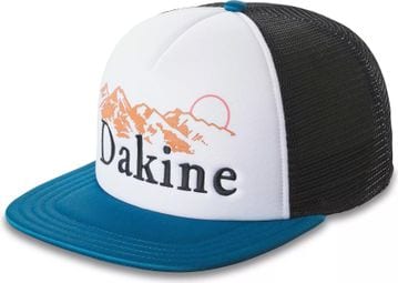Cappellino Dakine con colletto blu/bianco