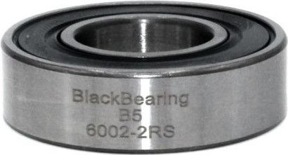 Black Bearing Lager B5 6002-2RS 15 x 32 x 9