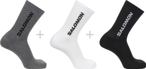 Salomon Everyday Crew Multi Color 3-Pair Socks