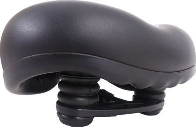 Selle de vélo Urban City - noir