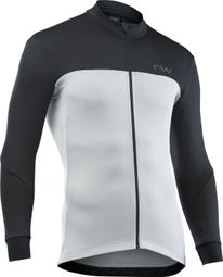 Northwave Force 2 Langarmtrikot Grau/Schwarz für Herren