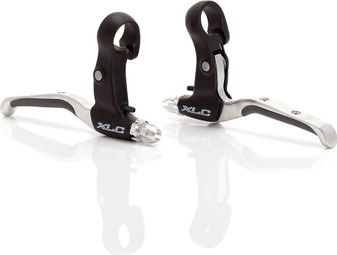 Pair of XLC BL-V05 V-Brake Brake Levers Silver Black