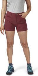 Short de Randonnée Femme Rab Capstone Rouge