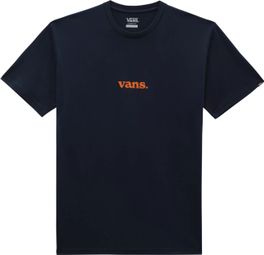 Vans Lower Corecase Kurzarm T-Shirt Marineblau