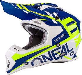 Casque Intégral O'neal 2serie RL Spyde / Hi-Viz Bleu