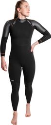 Zone3 Active-Flex Women's Neoprene Wetsuit - Black/Orange