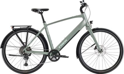 Trek Inbound+ 2 R10 Electric Fitness Bike with Shimano Cues 10V, 600 Wh Bosch, 45 Nm, 700 mm, Desert Sage Green, 2027