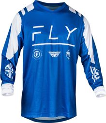 Fly Racing F-16 Langarm Trikot Blau Herren