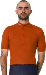 Maillot Rapha Brevet de manga corta Element Orange, Hombre