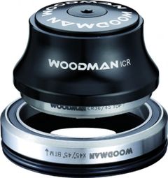 WOODMAN Headset Integrated AXIS W IC XS SPG 20 Comp Tapered 1''1/8 - 1.5'' Black