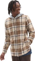 Vans Lopes Brown Hooded Shirt