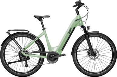 O2feel Duma 4.2 Electric City Bike Shimano Essa 8S 730 Wh 27.5'' Pastel Green