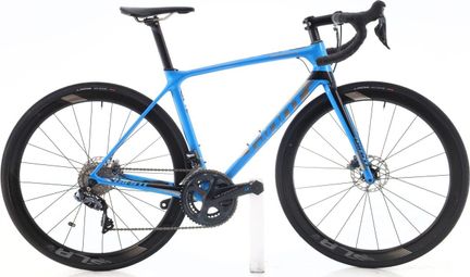 Produit reconditionné · Giant TCR Advanced Pro 0 Carbone Di2 11V · Bleu / Vélo de route / Giant | Bon état