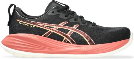 Asics Gel-Cumulus 27 hardloopschoenen zwart/roze dames