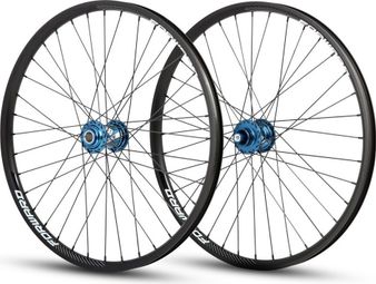Paire de Roues Alu 24  Forward Joyride / Pride Control V1 20/10mm Bleu