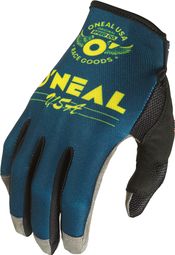 O'Neal MAYHEM BULLET V.22 Lange Handschuhe Blau / Gelb