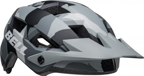 Helm Bell Spark 2 Mattgrau Camo