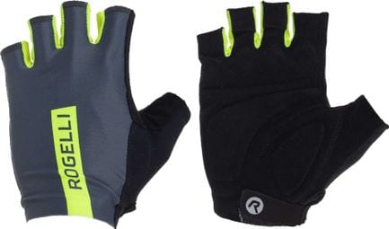 Gants Velo Rogelli Pace - Homme - Gris/Fluor