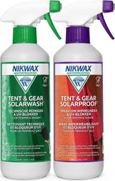 Tent et Gear lessive Solarwash 500ml et imperméabilisant SolarProo 500ml