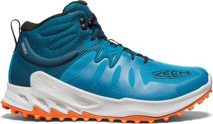 Keen Zionic Waterproof Wanderschuhe Blau/Orange