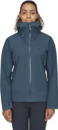 Dames Rab Namche Gore-Tex Waterdichte Jas Blauw S