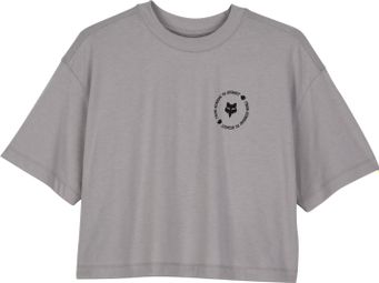 T-Shirt Manches Courtes Byrd Crop Femme Beige
