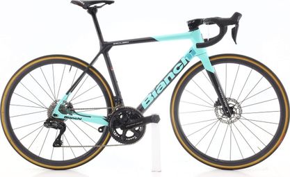 Produit reconditionné · Bianchi Specialissima Arkea Team Di2 12V · Noir / Vélo de route | Très bon état
