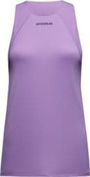 Camiseta de Tirantes Gore Wear Contest 2.0 Violeta para Mujer