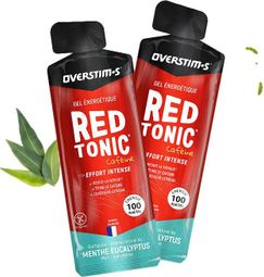 Gel Énergétique Overstims Red Tonic Menthe Eucalyptus 34g