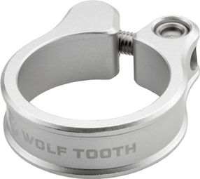 Wolf Tooth Sattelstützenklemme Rohes Silber