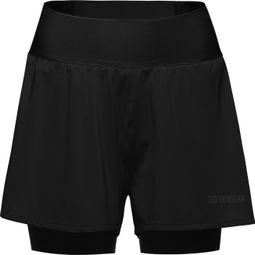 Short Gore-Wear Concurve 2in1 Noir Femme