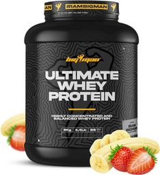 Ultimate Whey Protein (2kg) - Bigman - Fraise Banane - Whey Protéine