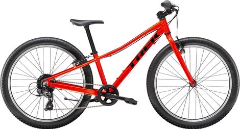 VTT Semi-Rigide Enfant Trek Precaliber 24'' 9-12 ans 8V Rouge