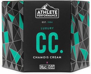 Crème Chamois Muc-Off Performance Anti Bactérienne - Sans Parabènes - Réducteur de Frictions - 250ML