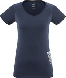 Millet Trekker Ts Ss W Women's Blue T-Shirt S