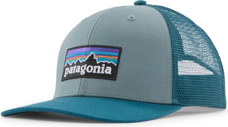 Patagonia P-6 Logo Trucker Cap, Blue