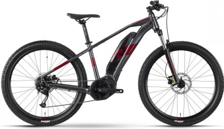 VTT Électrique Semi-Rigide Raymon HardRay E 3.0 Shimano Altus 9V 500 Wh 29'' Gris Rouge