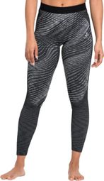 Odlo Blackcomb Eco Long Tights Schwarz Grau Damen