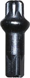 ECROU DE RAYON DT SWISS 15mm METAL LEGER NOIR 2mm (UNITE)