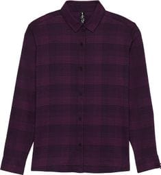Fox Survivalist Damen Langarmhemd Schwarz/Violett