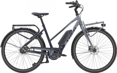 Electric City Trek District + 2 Stagger Shimano Nexus 7V 500wh Navy Blue / Gray 2023