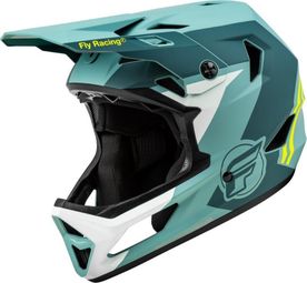 Fly Racing Rayce Matte Blue Stone/Hi-Vis Helmet
