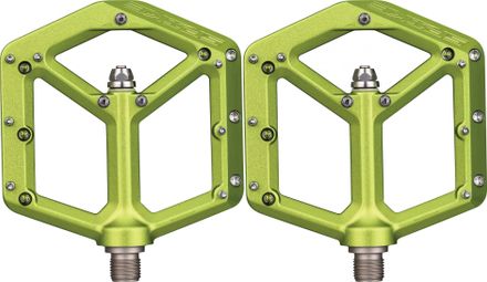 Spank Spike Reboot Flat Pedals Green