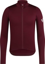 Maillot Manches Longues Rapha Pro Team Midweight Bordeaux Homme