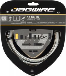 Jagwire Derailleur Kabel & Shroud Kit 1x Elite Link Shift Kit Zilver