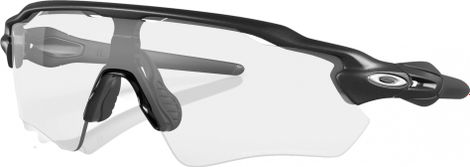 Oakley Radar EV Path Clear To Black Iridium Photochromic Goggles - Steel / Ref: OO9208-13