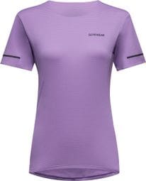 T shirt Manches Courtes Femme Gore Wear Contest 2.0 Violet